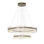 Solstice 37" Wide LED Ring Chandelier