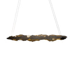 Trove 53" Wide LED Abstract Linear Chandelier