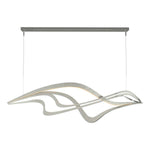 Crossing Waves 45" Wide Suspension Linear Pendant