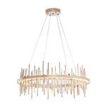 Cityscape 38" Wide LED Ring Chandelier