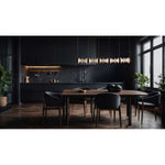 Cairn 57" Wide Linear Pendant