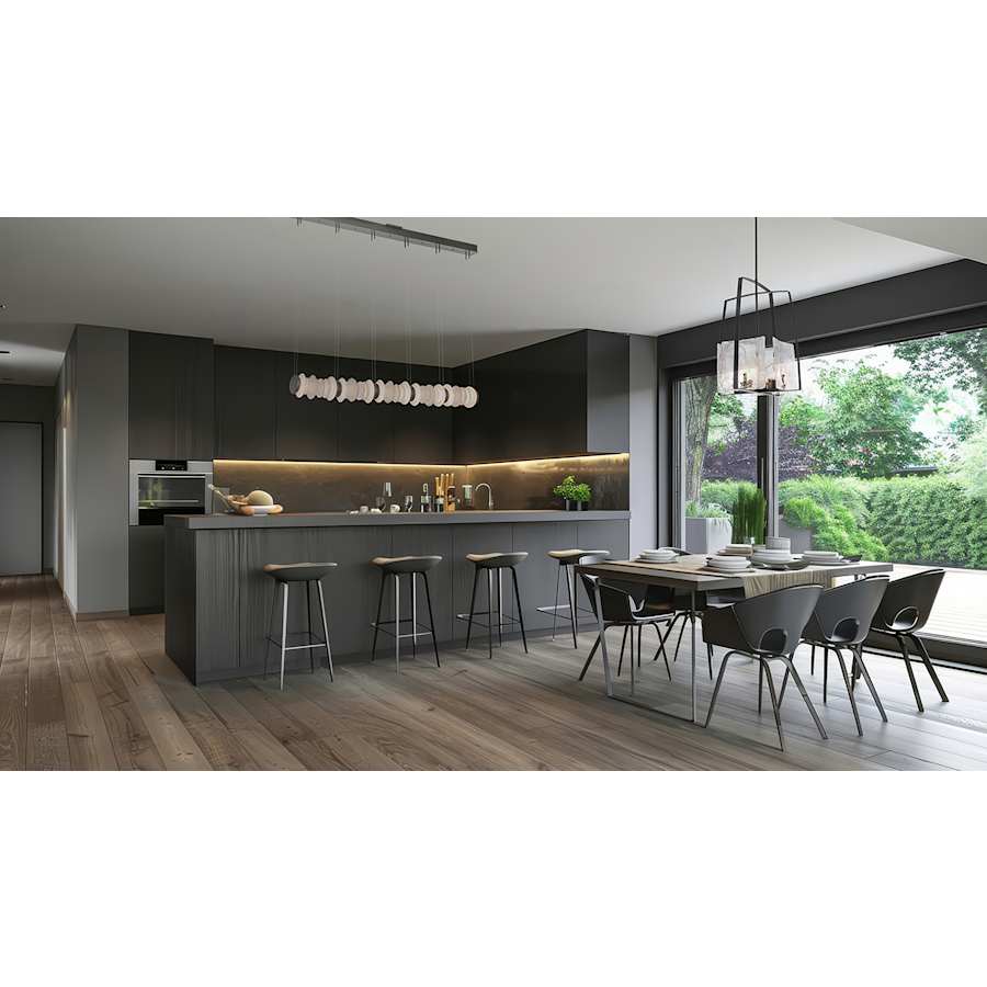 Cairn 57" Wide Linear Pendant