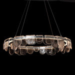 Riverbed 40" Wide Ring Chandelier