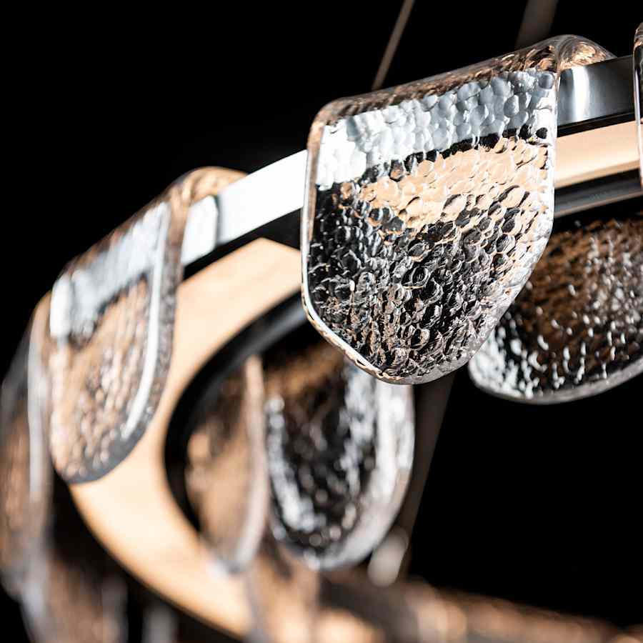 Riverbed 40" Wide Ring Chandelier