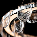 Riverbed 40" Wide Ring Chandelier