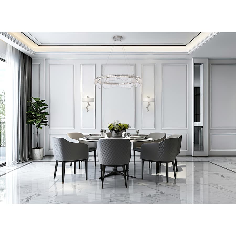 Riverbed 40" Wide Ring Chandelier