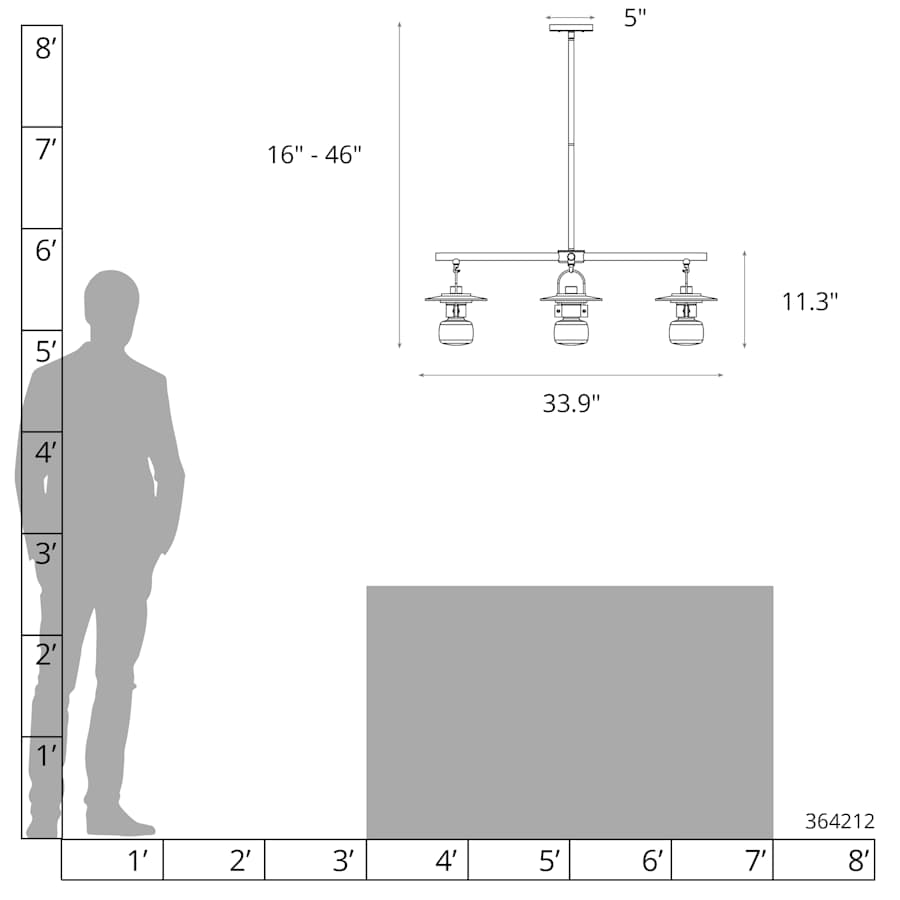 Mason 4 Light 34" Wide Outdoor Chandelier