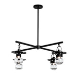 Mason 4 Light 34" Wide Outdoor Chandelier