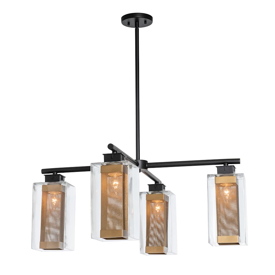Polaris 4 Light 32" Wide Outdoor Chandelier