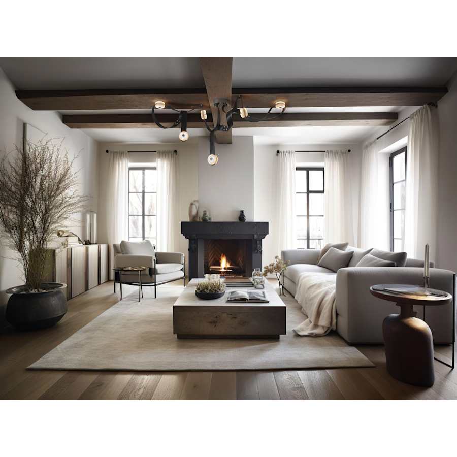 SNAPS 58" Wide Multi Light Pendant