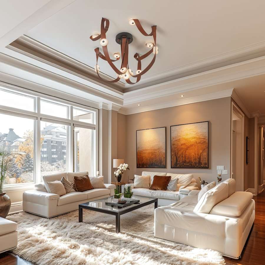 SNAPS 87" Wide Multi Light Pendant