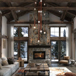 SNAPS 87" Wide Multi Light Pendant