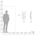 Fusion 28" Tall Wall Sconce