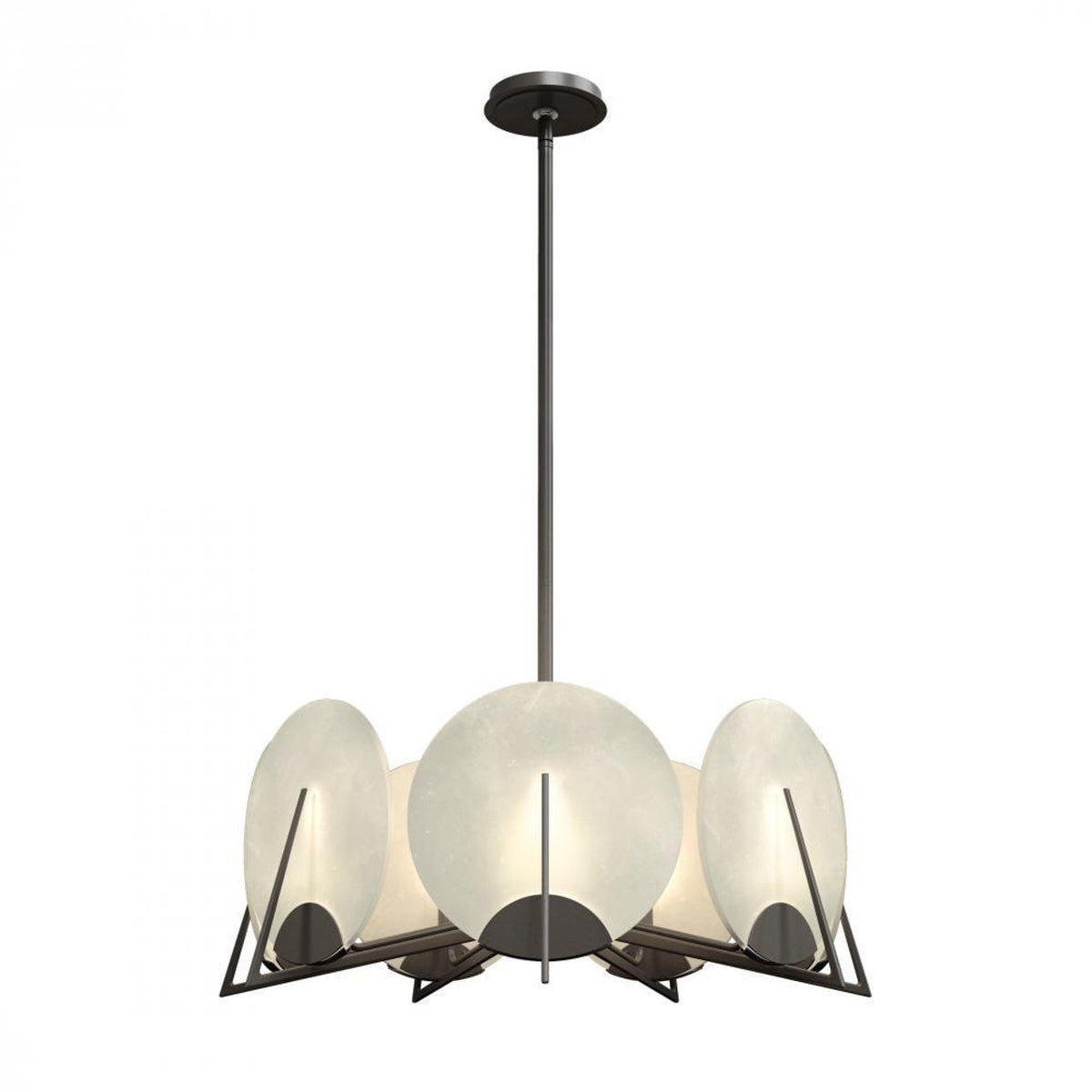 Glissade Double Large Pendant, LED, Ink, Clear, 43.5"W (137587-LED-STND-89-ZM0749 5Z311G)