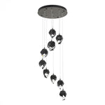 Griffin Stardust Pendant, 6-Lights, Natural Iron, Clear, 39.2"W (131590-SKT-MULT-20-ZM0709 5YZYDQ)