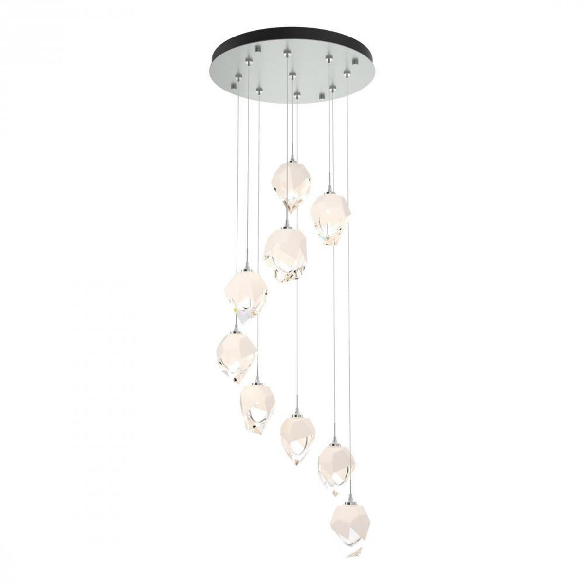 Griffin Stardust Pendant, 6-Lights, Natural Iron, Clear, 39.2"W (131590-SKT-MULT-20-ZM0709 5YZYDQ)
