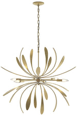 Hubbardton Forge Dahlia 32 3/4" Modern Brass Chandelier