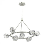 Gatsby Pendant, 9-Light, Dark Smoke, 31.7"W (131067-SKT-MULT-07-CR 5YWQW0)