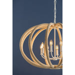 Lewiston 8 Light 34" Wide Abstract Chandelier