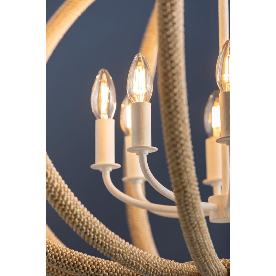 Lewiston 8 Light 34" Wide Abstract Chandelier