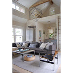 Roundout 12 Light 34" Wide Abstract Chandelier