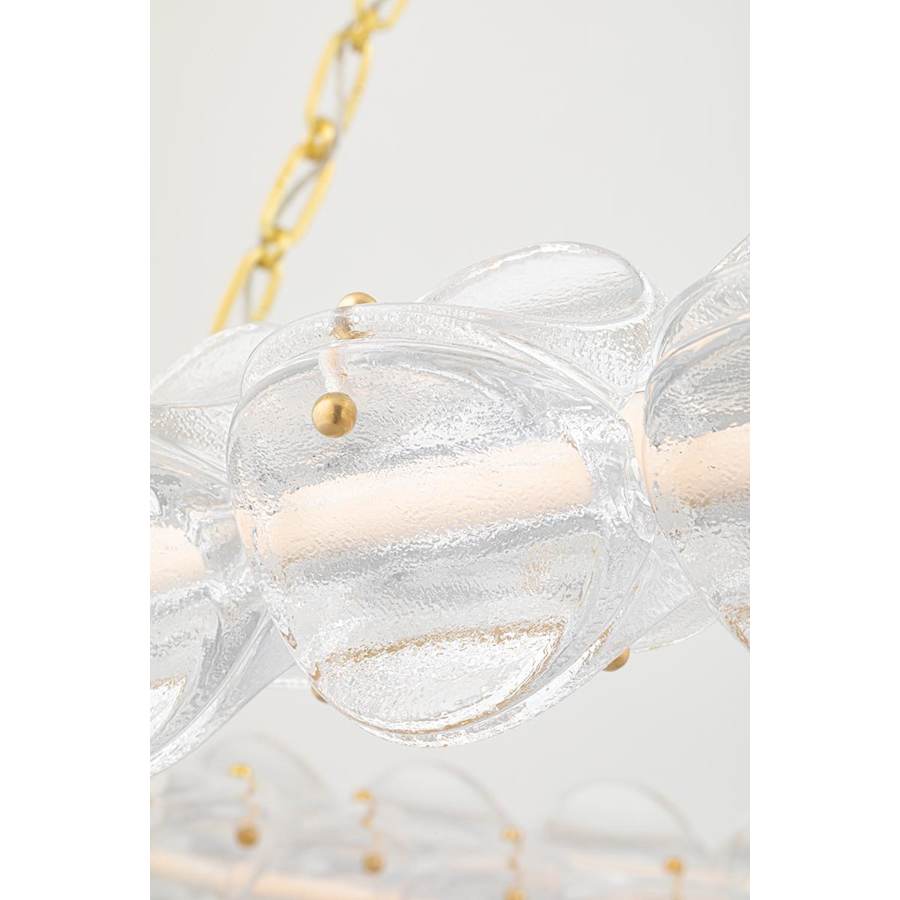 Lindley 40" Wide LED Ring Chandelier