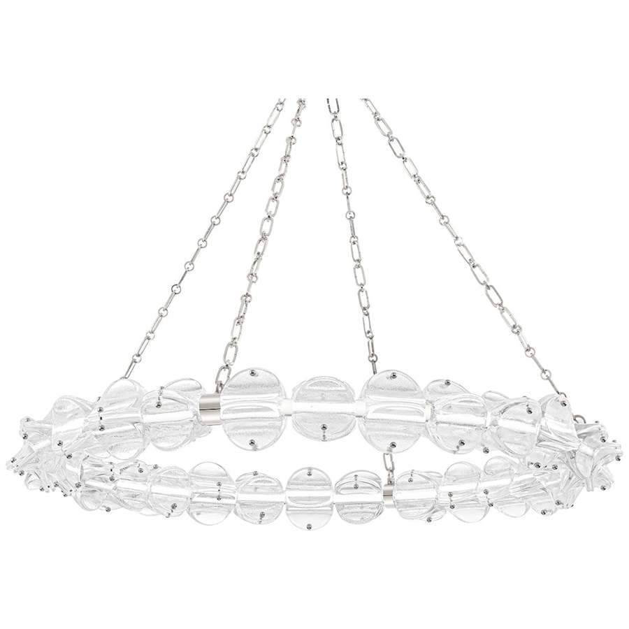 Lindley 40" Wide LED Ring Chandelier