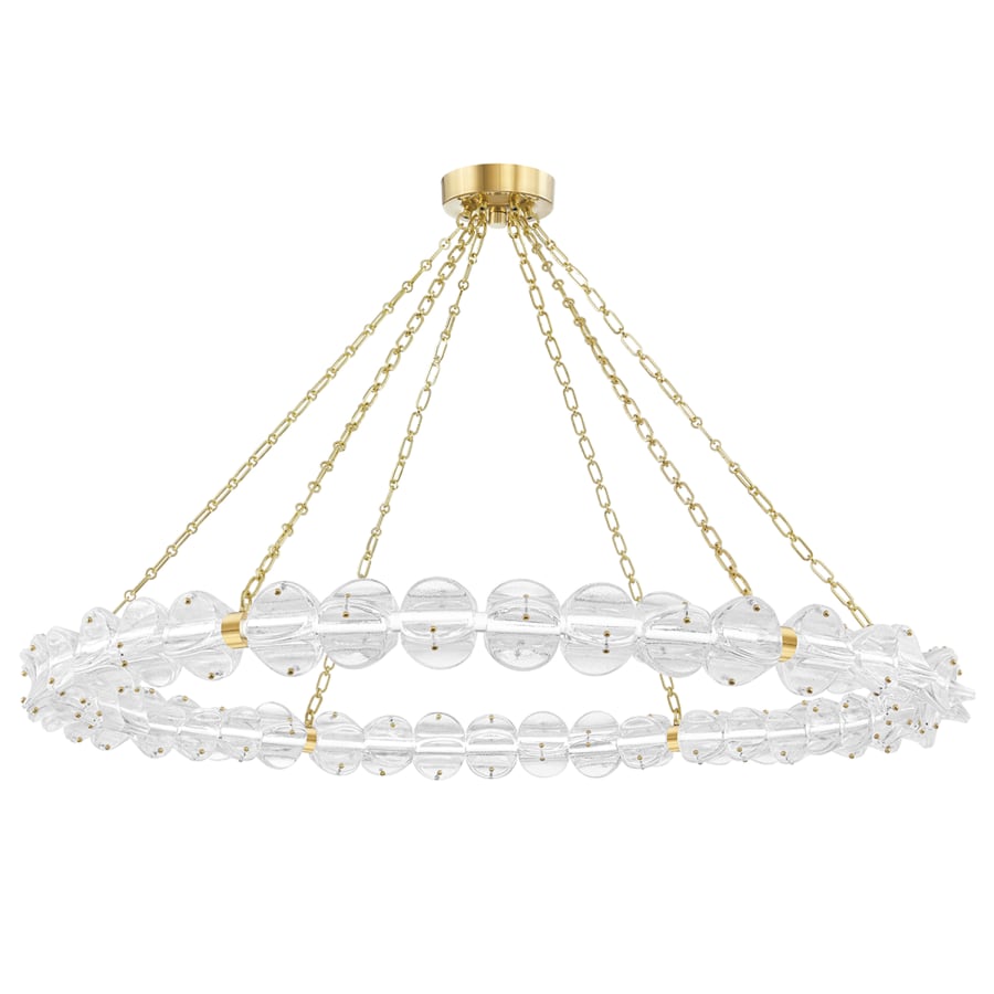 Lindley 55" Wide LED Ring Chandelier