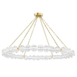 Lindley 55" Wide LED Ring Chandelier