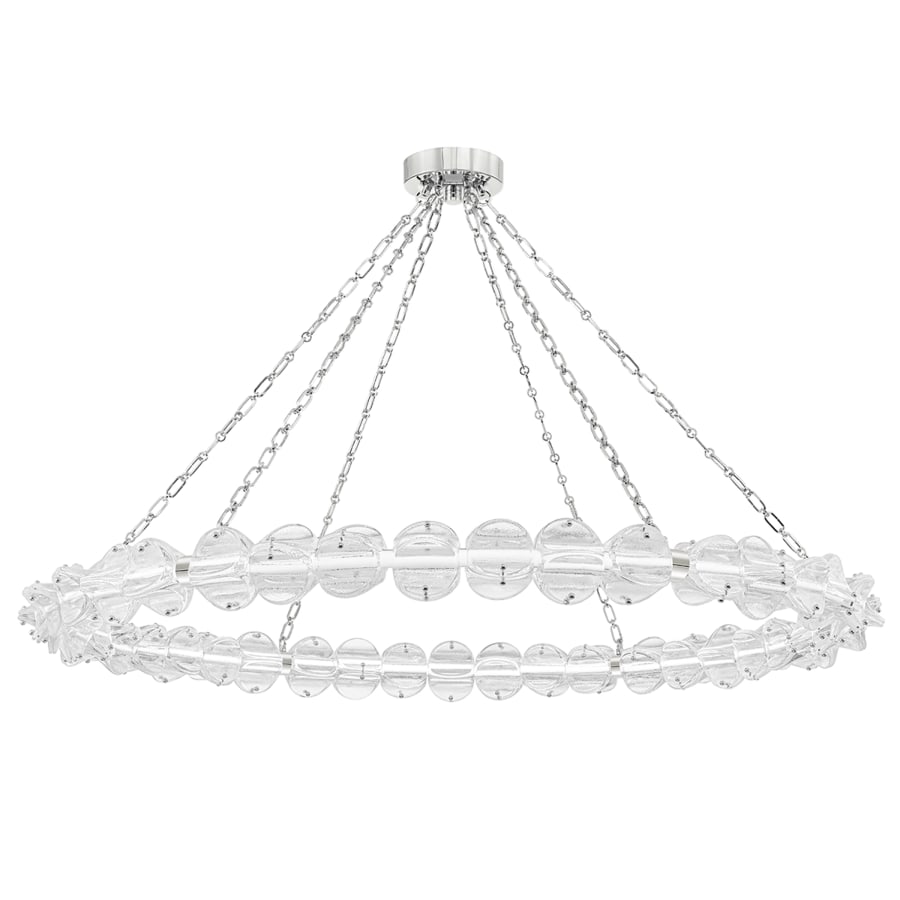 Lindley 55" Wide LED Ring Chandelier