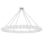 Lindley 55" Wide LED Ring Chandelier