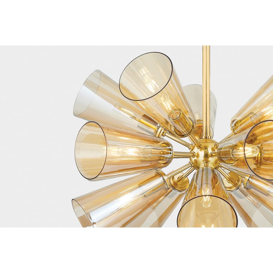Hartwood 15 Light 32" Wide Sputnik Chandelier