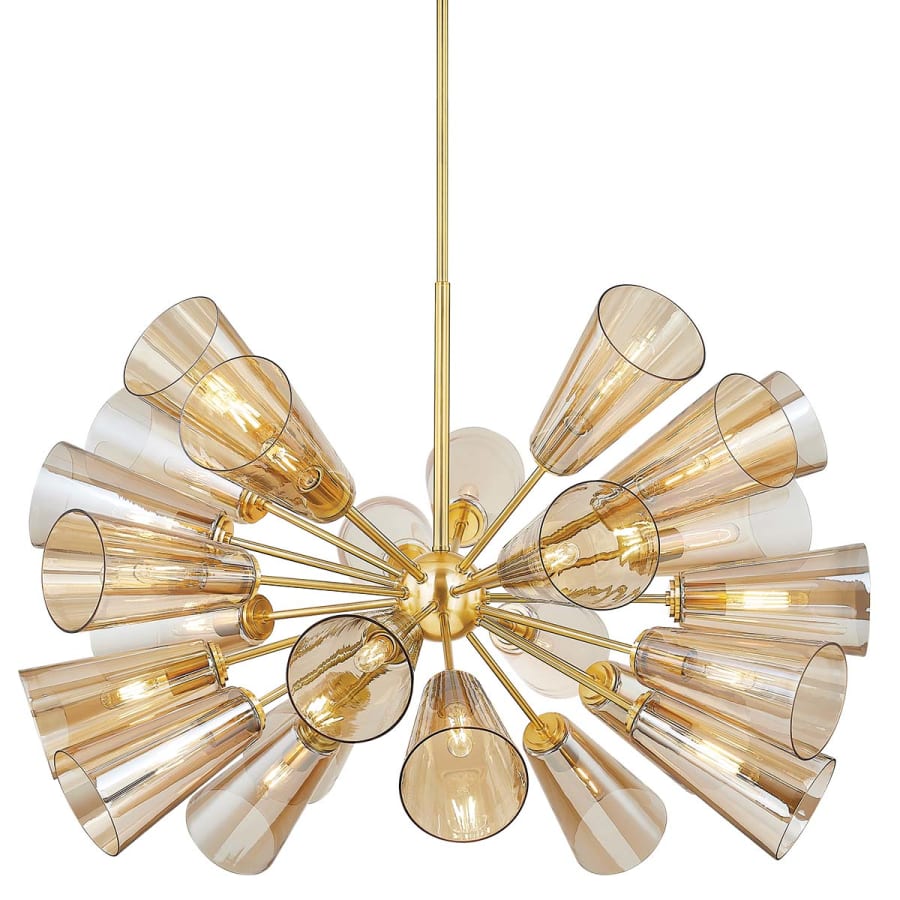 Hartwood 25 Light 45" Wide Sputnik Chandelier