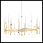 Hathaway 18 Light 52" Wide Taper Candle Style Chandelier