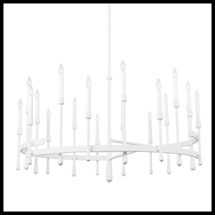 Hathaway 18 Light 52" Wide Taper Candle Style Chandelier