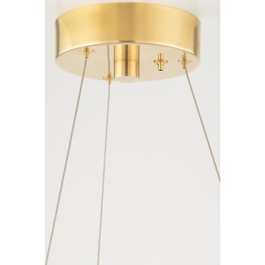 Orbit 6 Light 38" Wide LED Abstract Chandelier