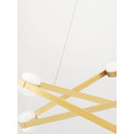 Orbit 6 Light 38" Wide LED Abstract Chandelier