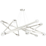 Orbit 12 Light 56" Wide LED Abstract Chandelier