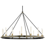 Chambers 15 Light 58" Wide Ring Chandelier