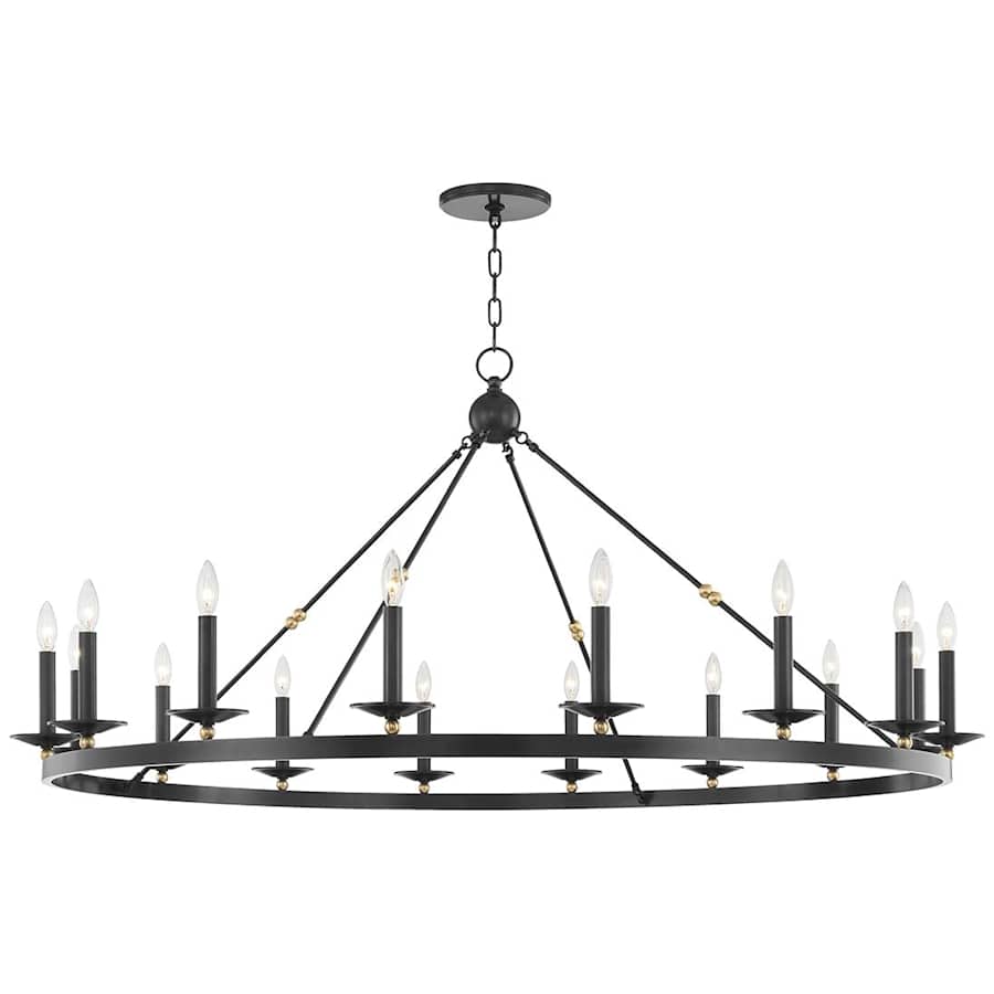 Allendale 16 Light 58" Wide Taper Candle Chandelier
