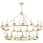 Allendale 28 Light 58" Wide Two-Tier Candle Chandelier
