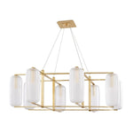 Pebble 8 Light 48" Wide Chandelier