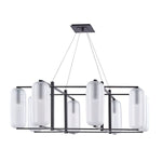 Pebble 8 Light 48" Wide Chandelier