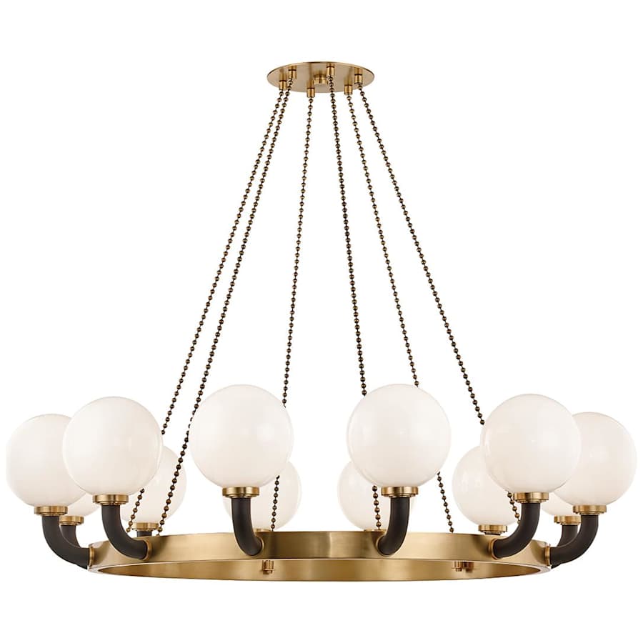 Werner 12 Light 61" Wide Beaded Chandelier