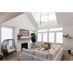 Saturn 6 Light 45" Wide LED Ring Chandelier