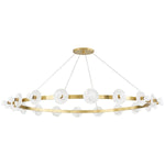 Austen 18 Light 58" Wide Ring Chandelier