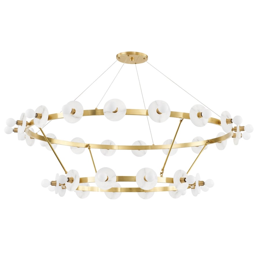 Austen 30 Light 58" Wide LED Ring Chandelier