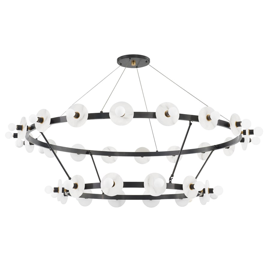 Austen 30 Light 58" Wide LED Ring Chandelier