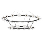 Austen 30 Light 58" Wide LED Ring Chandelier