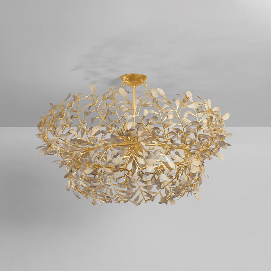 Maybrook 8 Light 40" Wide Abstract Waterfall Chandelier